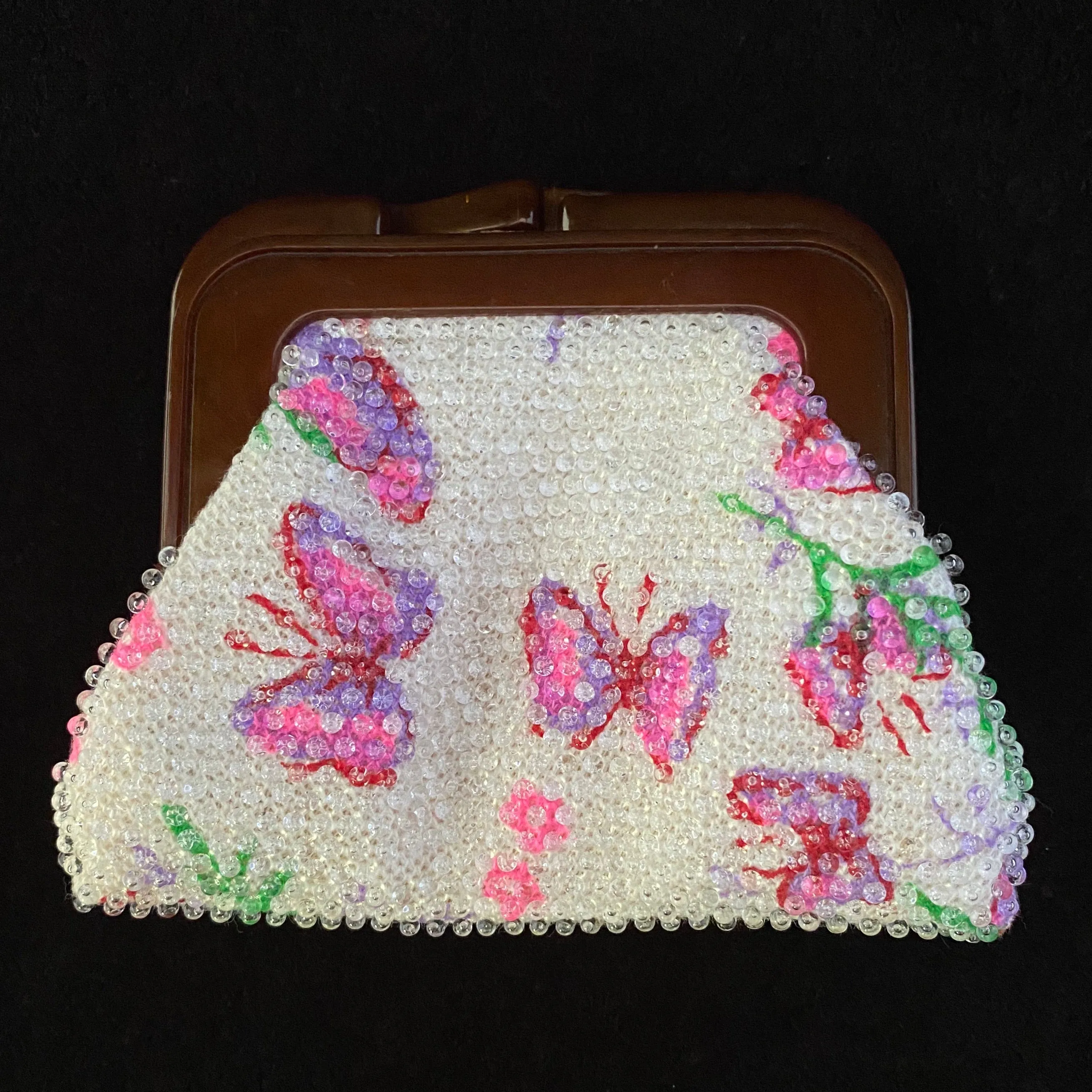1960s Beaded Change Purse