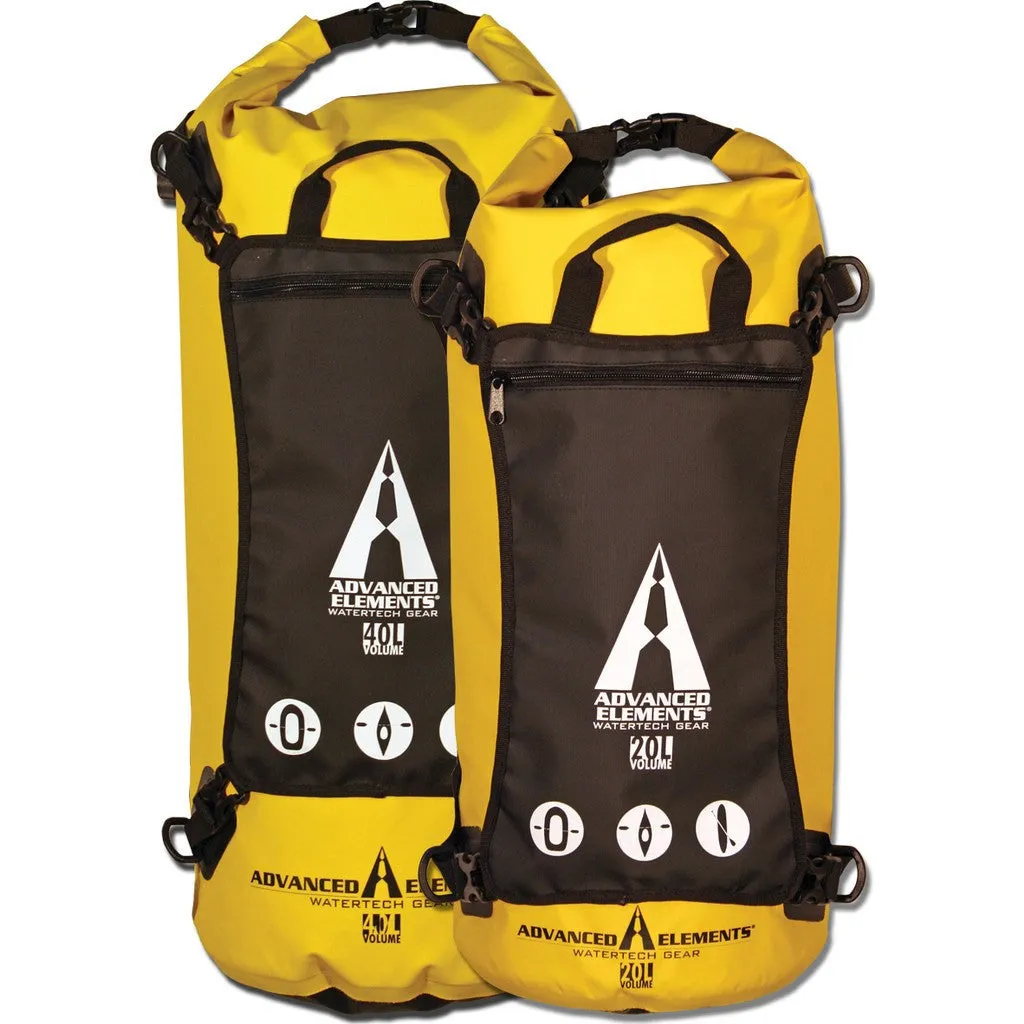 Advanced Elements 40L StashPak Rolltop Dry Bag | Yellow/Black
