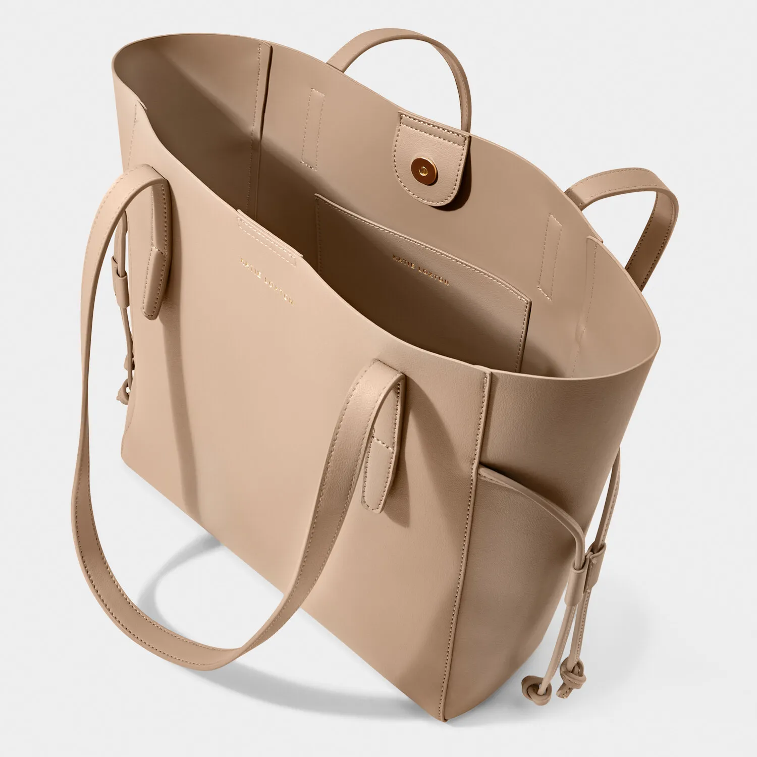 Ashley Tote Bag in Soft Tan