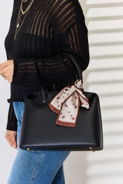 Blue Zone Planet |  David Jones PU Leather Handbag