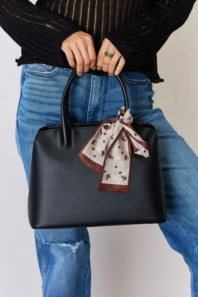 Blue Zone Planet |  David Jones PU Leather Handbag