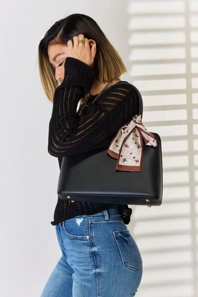 Blue Zone Planet |  David Jones PU Leather Handbag