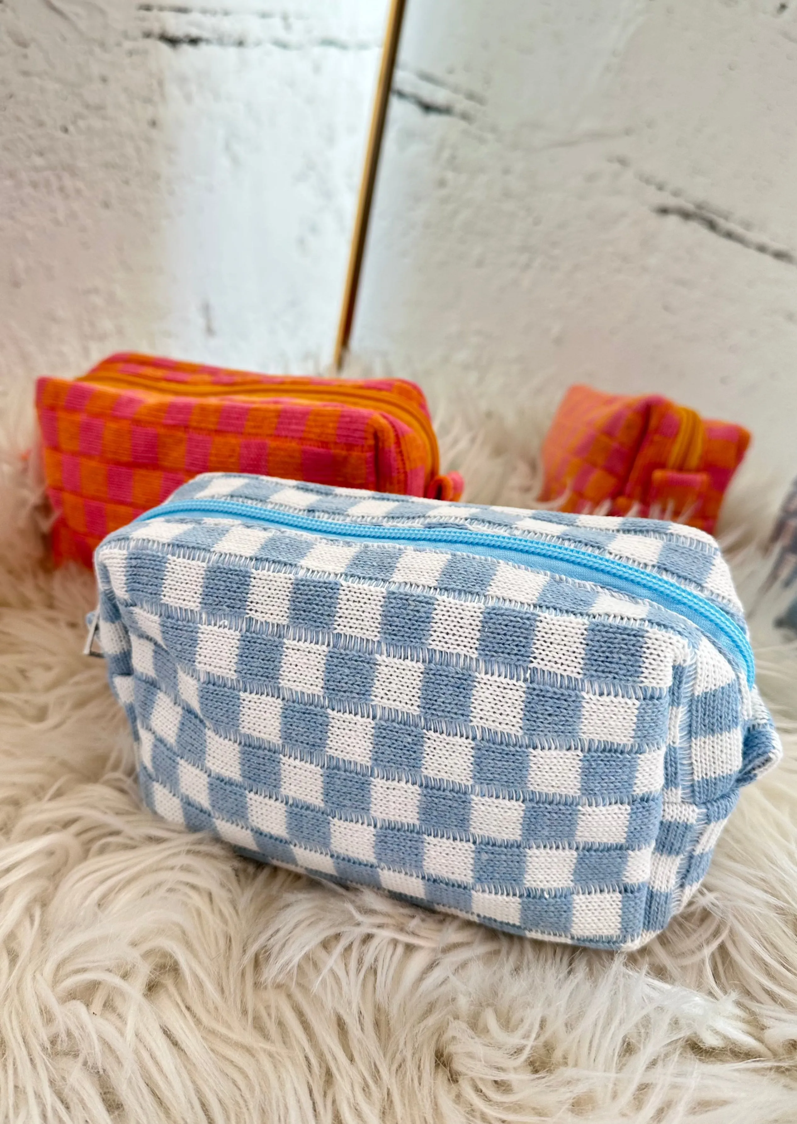 Check Yourself Cosmetic Bag