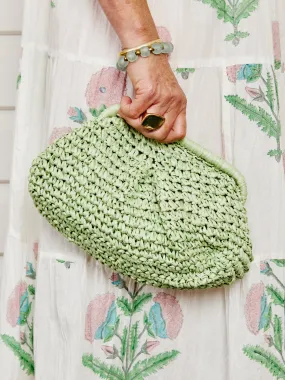 Cloud Clutch - Pistachio