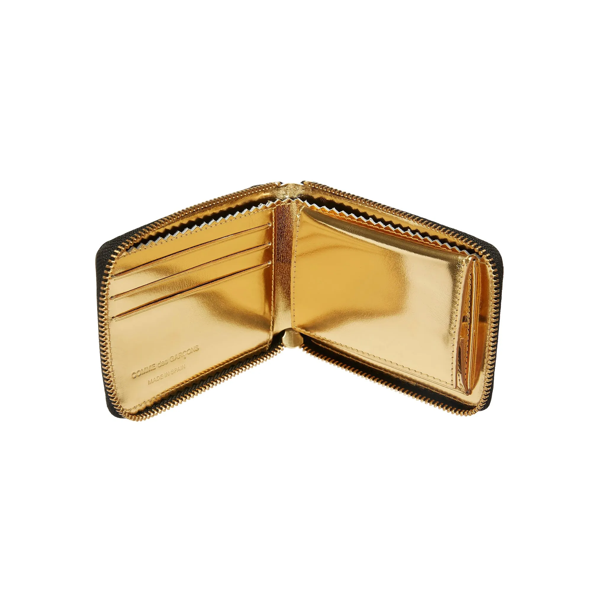 Comme des Garcons Wallet Mirror Inside Wallet