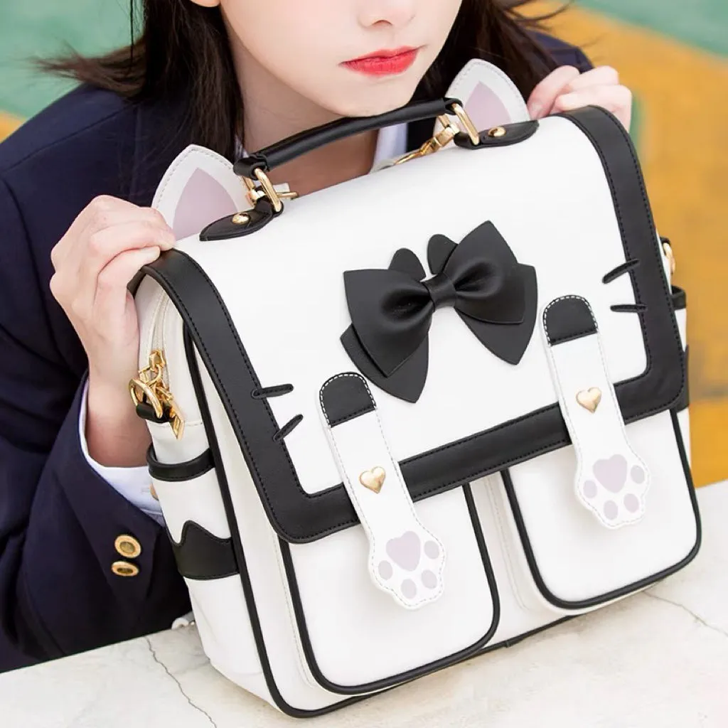 Fashion Lolita Cat Paw Backpack PN6530