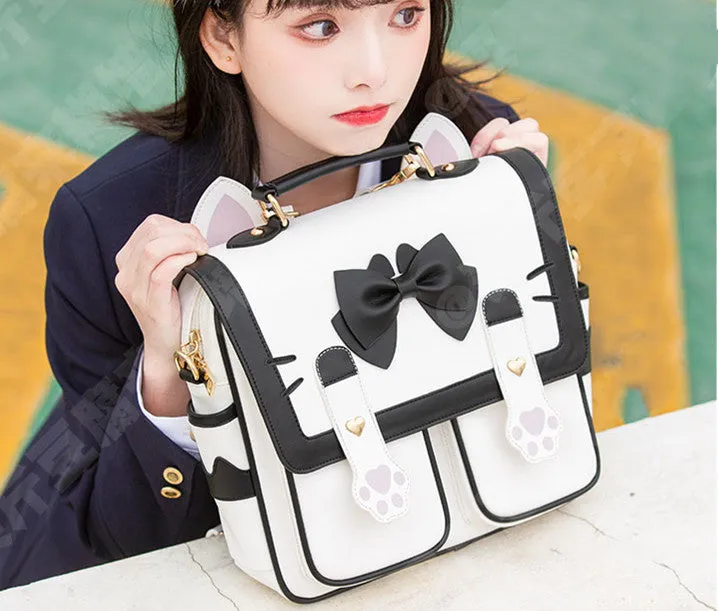 Fashion Lolita Cat Paw Backpack PN6530