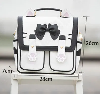 Fashion Lolita Cat Paw Backpack PN6530