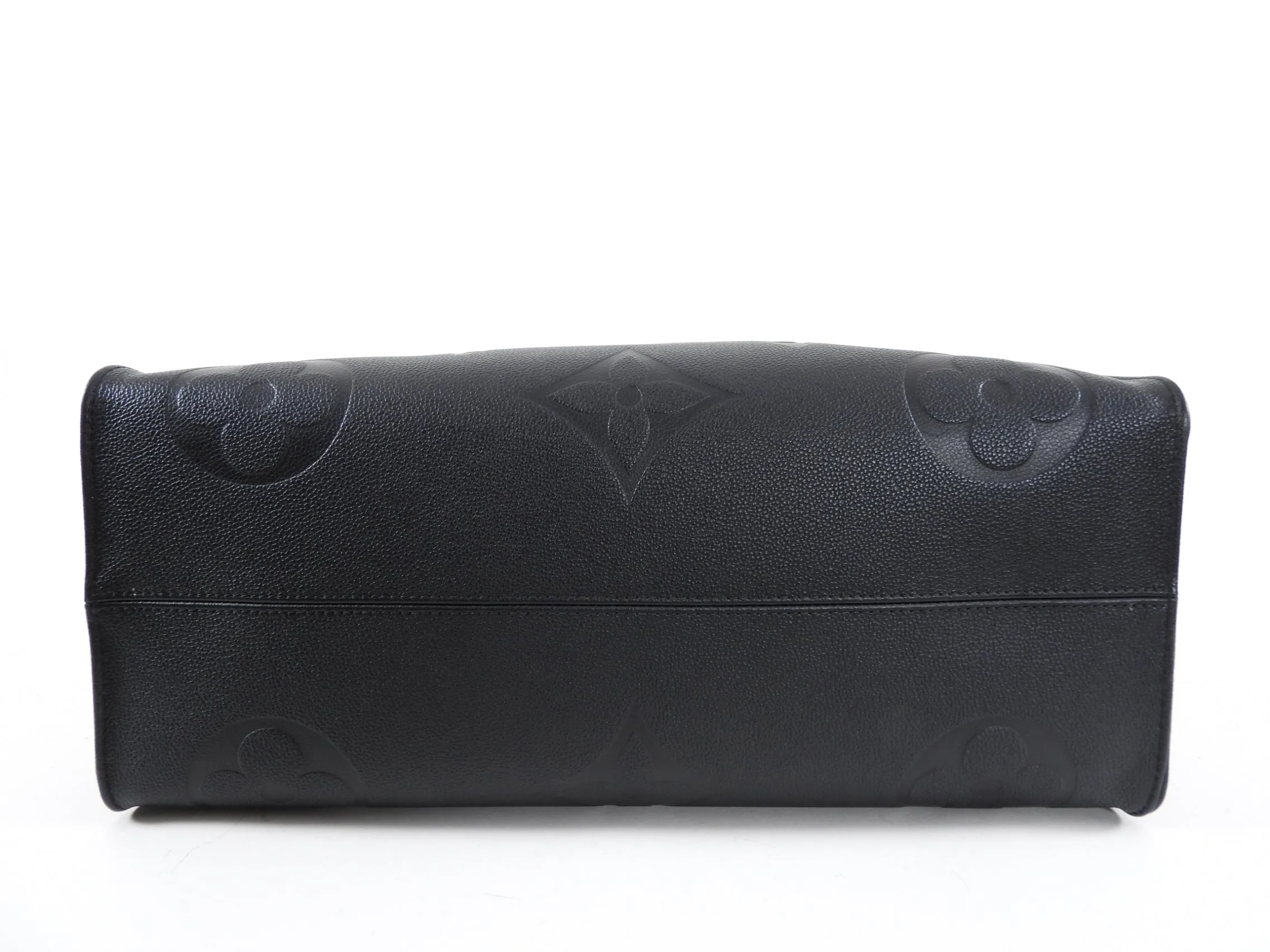 Louis Vuitton On the Go GM Black Empreinte Leather Tote Bag