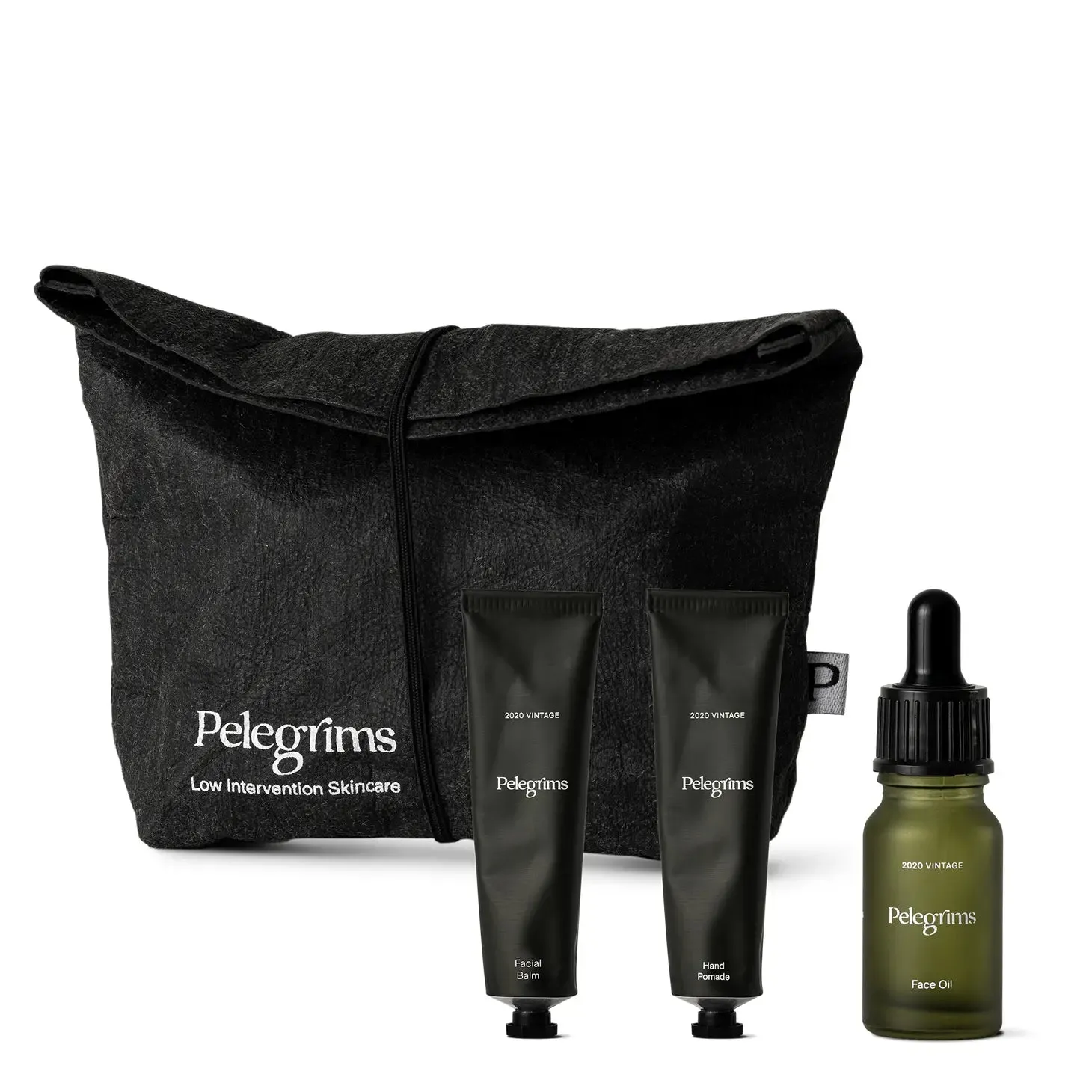 Pelegrims Exploration Set (10ml Facial Balm, Facial Oil & Hand Pomade)
