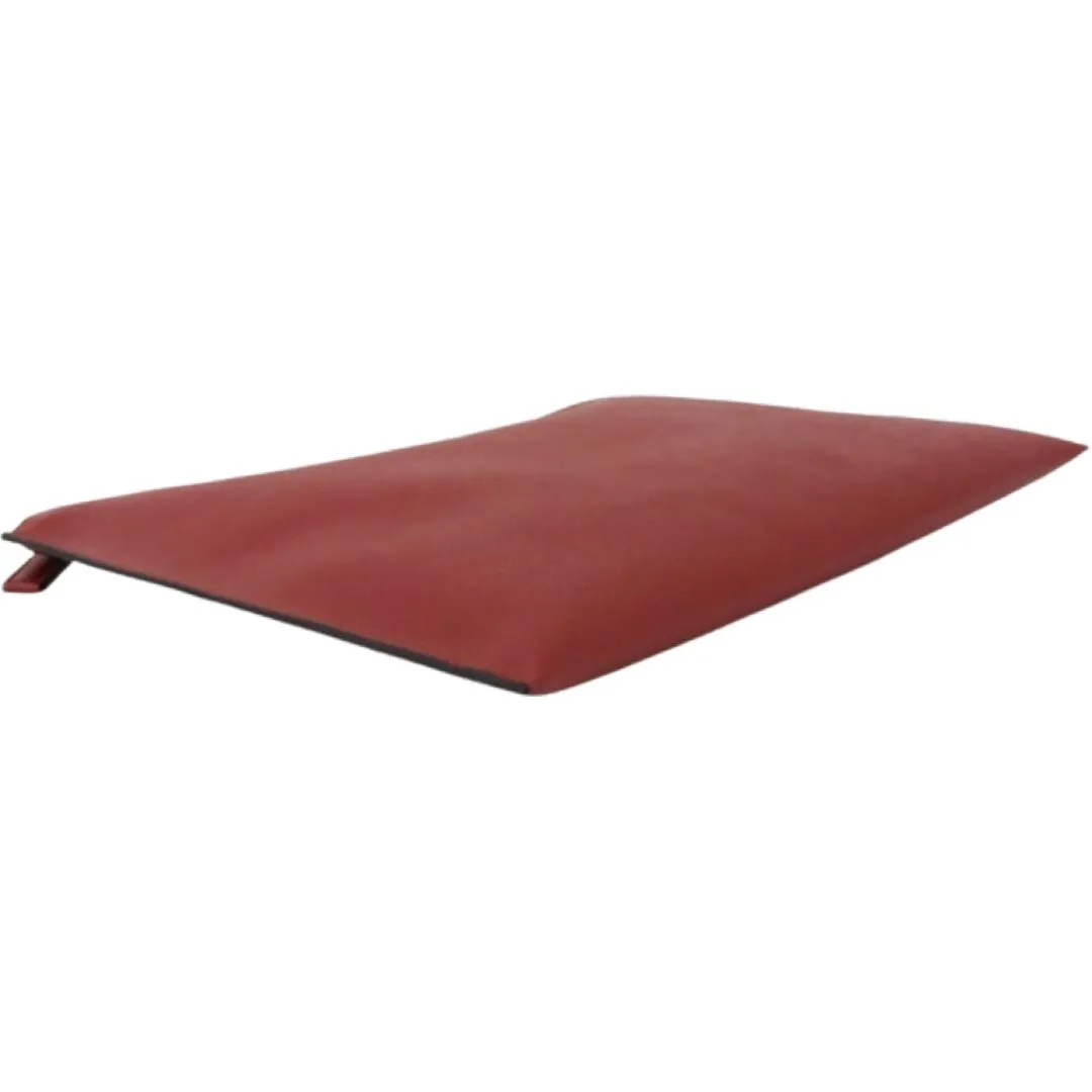 PRADA Red Saffiano Leather Pouch