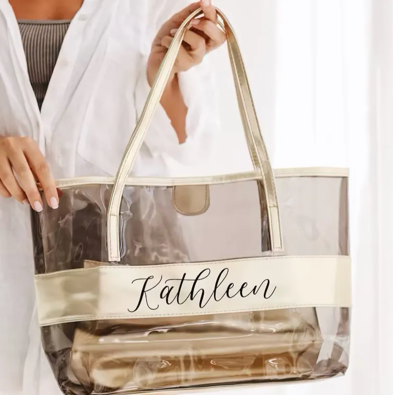 PVC Beach Tote Set