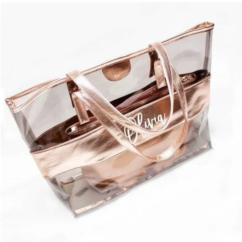 PVC Beach Tote Set