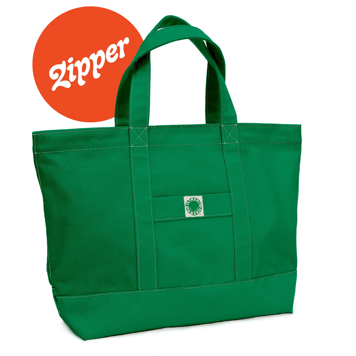 "Big Sur" Zippered Tote