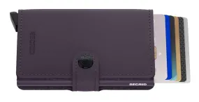Secrid Mini Wallet Matte Dark Purple