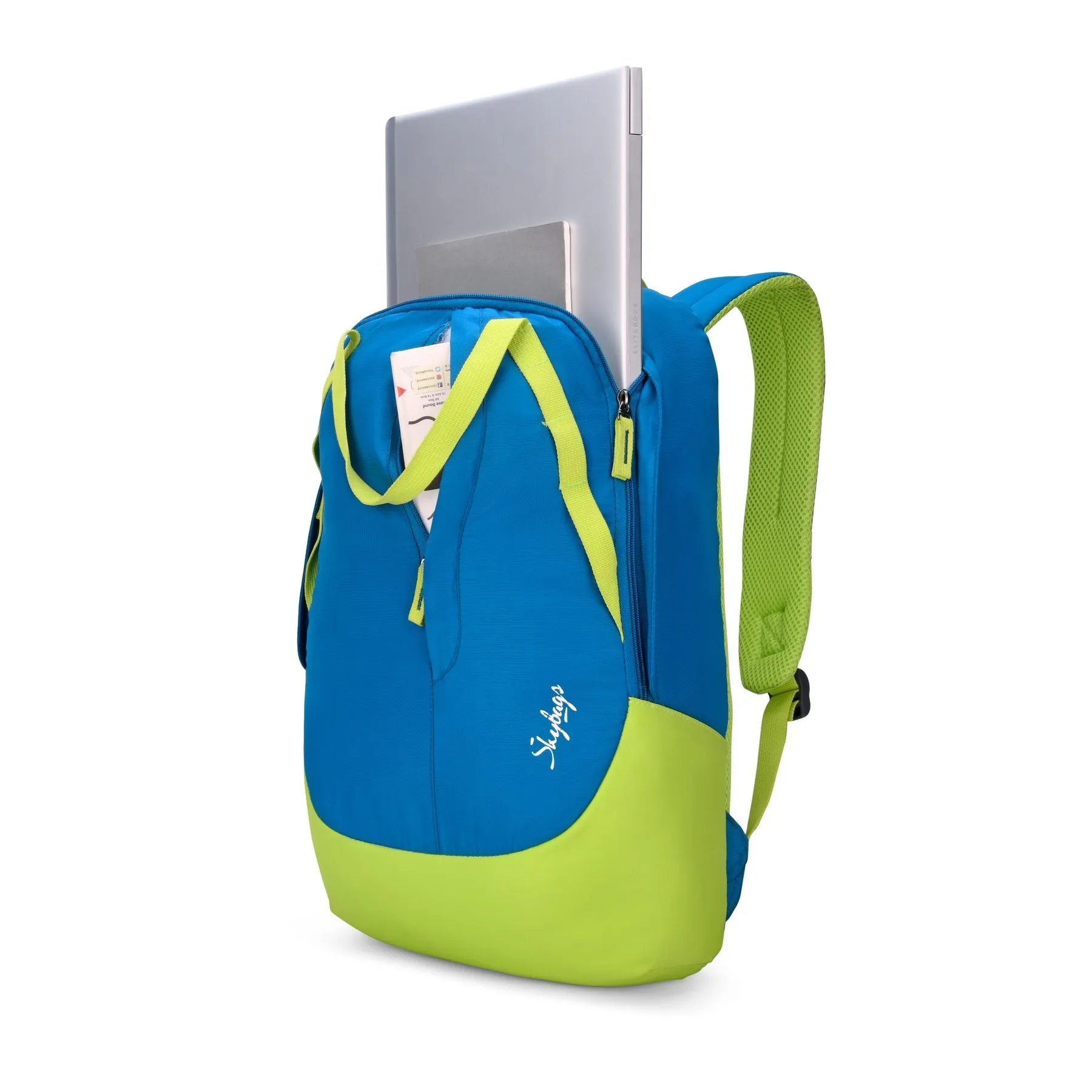 Skybags Tribe Backpack (Yellow Teal)